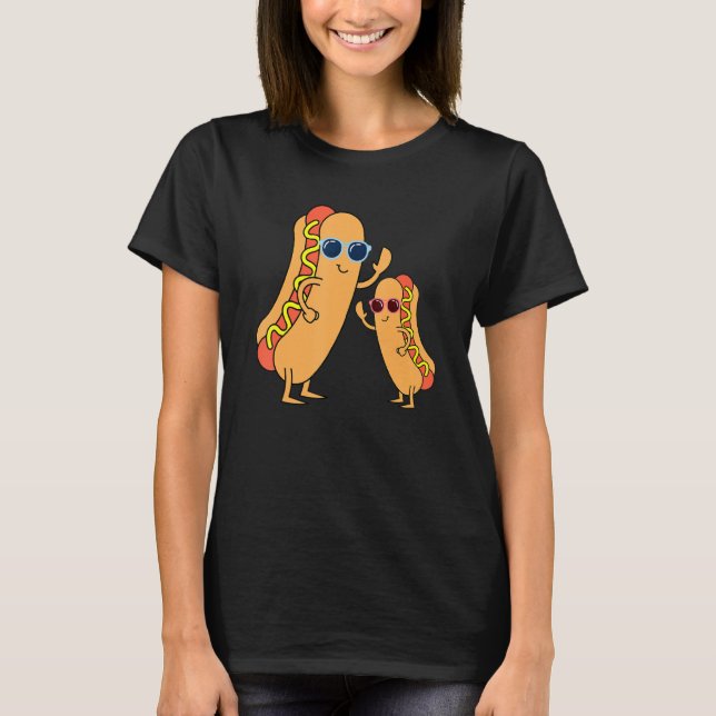 Camiseta Guay Franks Sausages Weiner Fast Food Gafas de sol (Anverso)