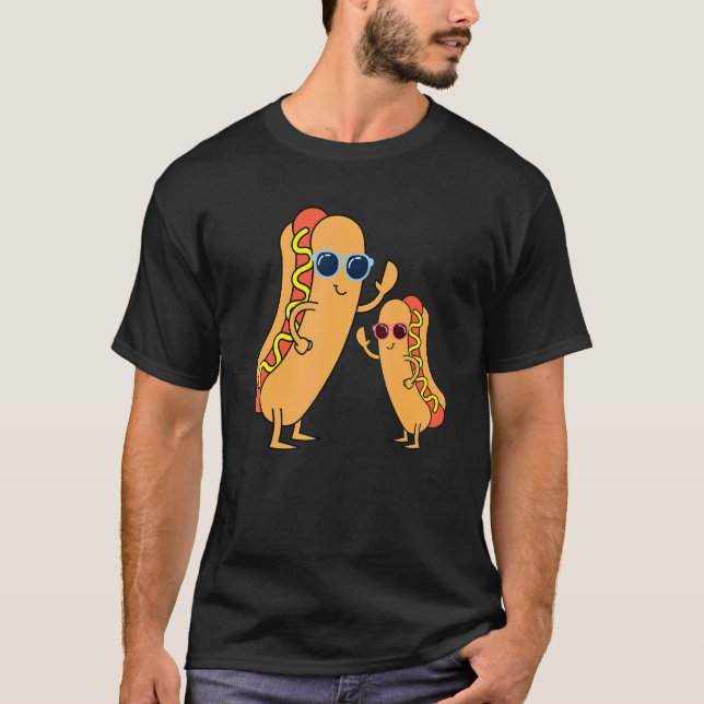 Camiseta Guay Franks Sausages Weiner Fast Food Gafas de sol (Anverso)
