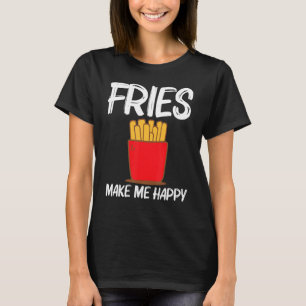 Camiseta Guay Fries Para Hombres Mujeres Comida Rápida Snac