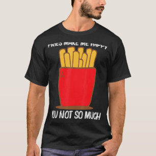 Camiseta Guay Fries Para Hombres Mujeres Comida Rápida Snac