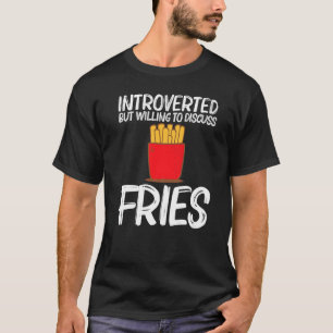 Camiseta Guay Fries Para Hombres Mujeres Comida Rápida Snac