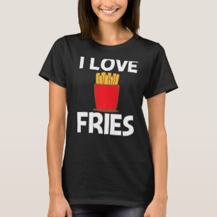 Camiseta Guay Fries Para Hombres Mujeres Comida Rápida Snac