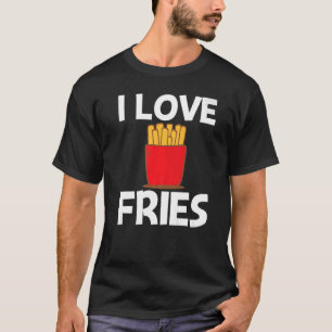 Camiseta Guay Fries Para Hombres Mujeres Comida Rápida Snac