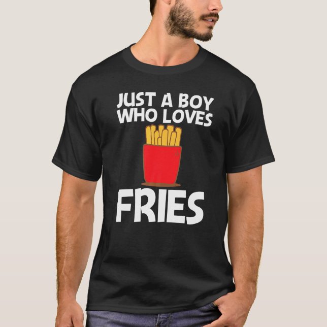 Camiseta Guay Fries Para Niños Snack De Comida Rápida (Anverso)
