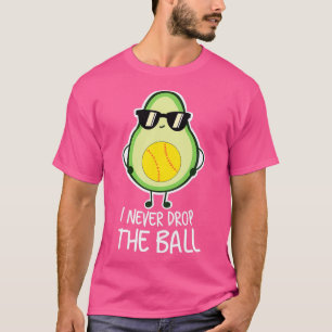 Camiseta Guay Funny Aguacate Softball Lover