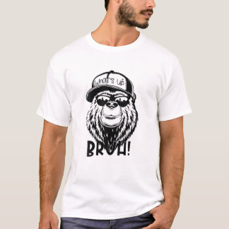 Camiseta Guay Funny Bear Bruh Lover Gafas De Oso Para Padre