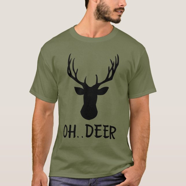 Camiseta Guay Funny Oh Deer Silhouette (Anverso)