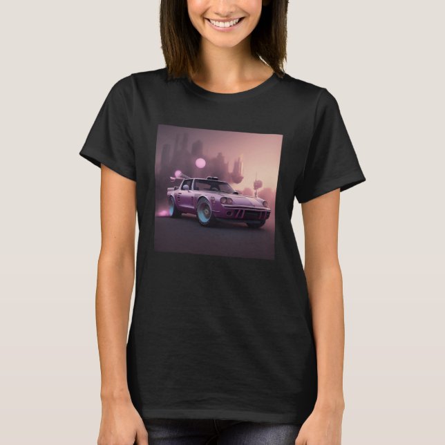 Camiseta Guay Future Classic Sports Car Drive Race City Lif (Anverso)