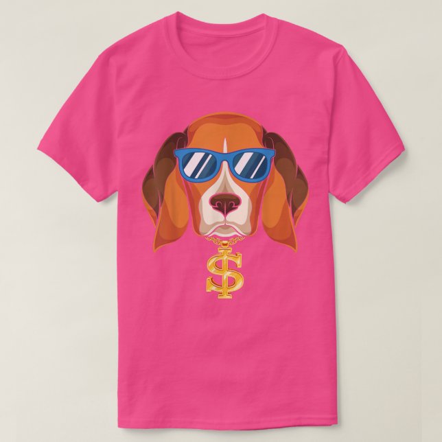 Camiseta Guay Gafas de sol Perro Perro Mascota Dueño Perro  (Diseño del anverso)