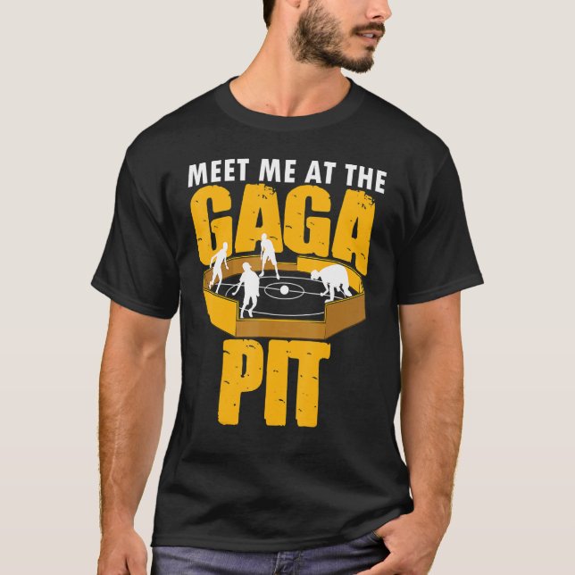 Camiseta Guay Gaga Ball Para Niños Gracioso Gaga Ball Pit D (Anverso)