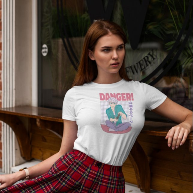 Camiseta Guay Gamer Anime Boy (Subido por el creador)