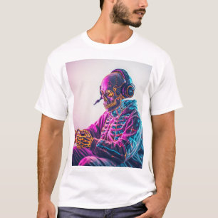 Camiseta "Guay Gamer Skeleton T-Shirt - Gracioso cráneo de 