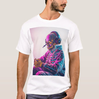 Camiseta "Guay Gamer Skeleton T-Shirt - Gracioso cráneo de 