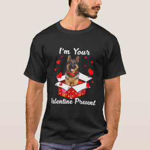 Camiseta Guay German Shepherd Lover Soy tu Día de San Valen