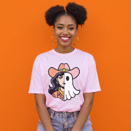 Camiseta Guay Ghoul Cowgirl mitad fantasma mitad occidental