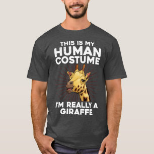 Camiseta Guay Giraffe Para Hombres Mujeres Zoo Animales Saf