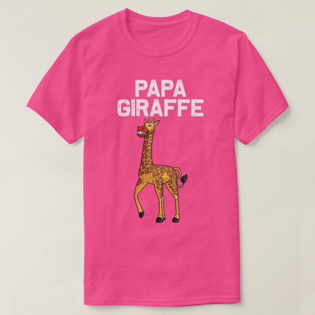 Camiseta Guay Giraffe Para Hombres Papa Animal Lover Wildli (Diseño del anverso)