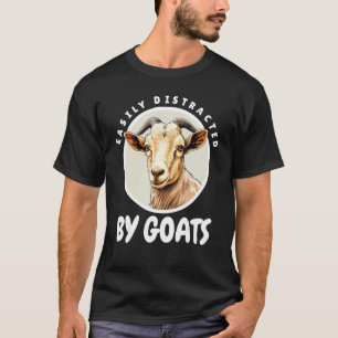 Camiseta Guay Goat Design Men Mujeres niños fáciles de dist