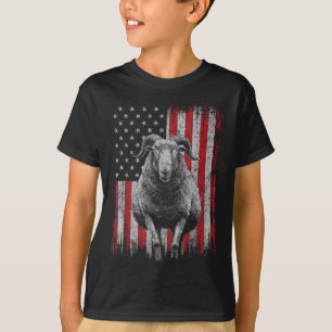Camiseta Guay Goat Lover 4 De Julio Patriótico Independenci