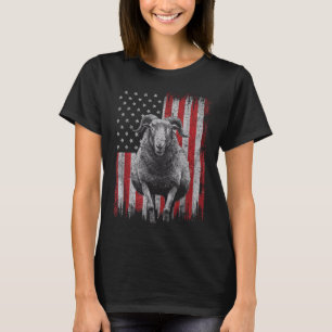 Camiseta Guay Goat Lover 4 De Julio Patriótico Independenci