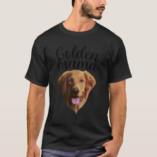 Camiseta Guay Golden Retriever Para Mujeres Mamá Mascota Pu