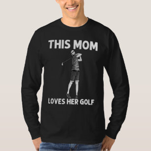 Camiseta Guay Golf Art Para Mamá Madre Golfer Golf Club B