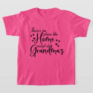Camiseta Guay Granddaughs arte de palabra en casa