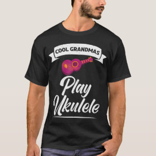 Camiseta Guay Grandmas play Ukulele Uke Music Ukulele