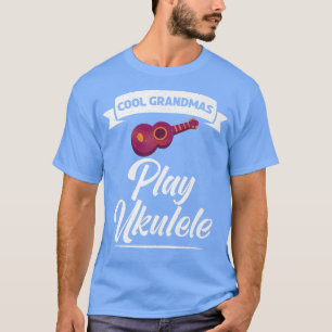 Camiseta Guay Grandmas play Ukulele Uke Music Ukulele Grand