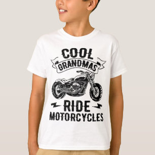 Camiseta Guay Grandmas Ride Motocicletas Motorcycle Aovers 