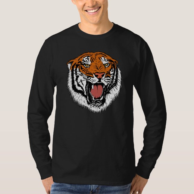 Camiseta Guay Grosero Bengala Bengala De Tigre Para Hombres (Anverso)