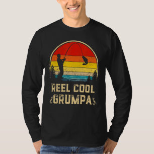 Camiseta Guay Grumpa Mens Reel Pescando Divertidos Padres D