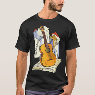 Camiseta Guay Guitar Instrumentos musicales Guitaristas Muj