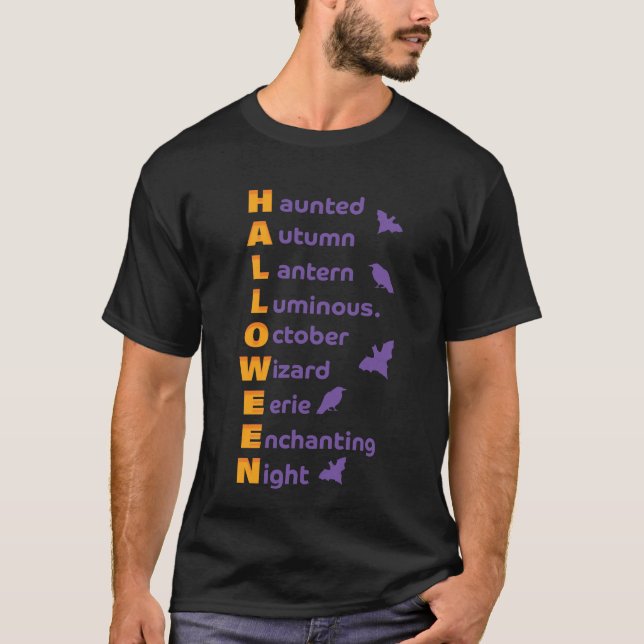 Camiseta Guay Halloween Design (Anverso)
