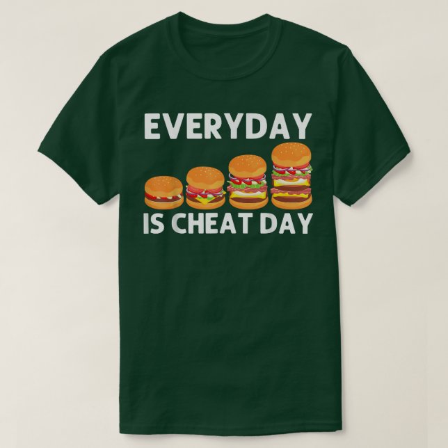 Camiseta Guay Hamburger Para Hombres Mujeres Cheeseburger F (Diseño del anverso)