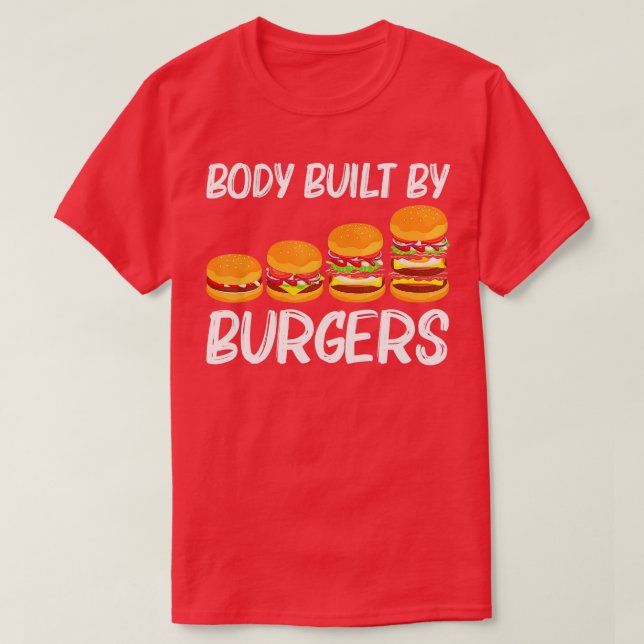 Camiseta Guay Hamburger Para Hombres Mujeres Cheeseburger F (Diseño del anverso)