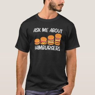 Camiseta Guay Hamburger Para Hombres Mujeres Cheeseburger F