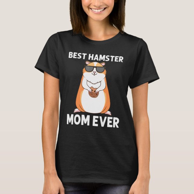 Camiseta Guay Hamster Para Mujeres Mamá Enana Siria Rodent  (Anverso)
