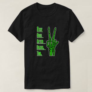 Camiseta Guay Hand Skeleton Art
