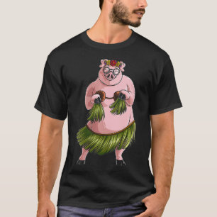 Camiseta Guay Hawai Luau Pig Gracioso Boar Lover Hu
