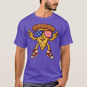 Camiseta Guay Hawaiian Pizza Bandera Americana Gafas de sol