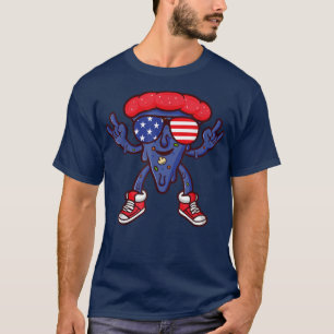 Camiseta Guay Hawaiian Pizza Bandera Americana Gafas de sol