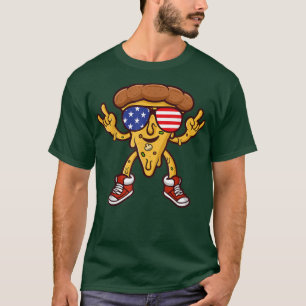Camiseta Guay Hawaiian Pizza Bandera Americana Gafas de sol