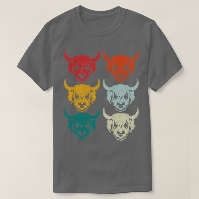 Camiseta Guay Highland Cow (Diseño del anverso)