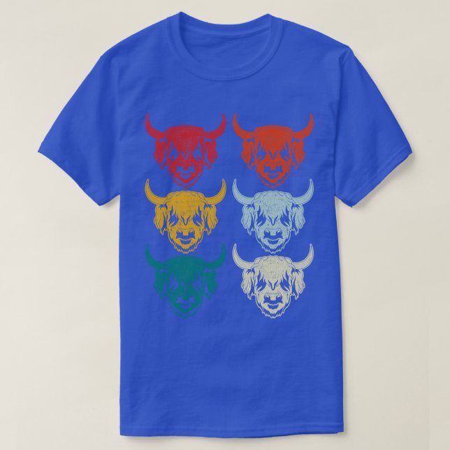 Camiseta Guay Highland Cow (Diseño del anverso)