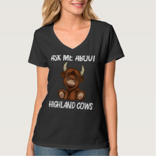 Camiseta Guay Highland Cow Para Hombres Scottish Cattle Co