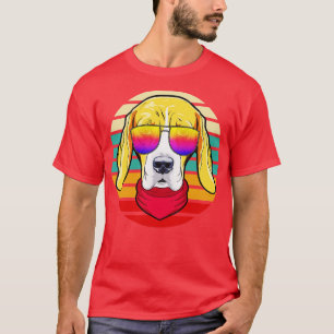 Camiseta Guay Hipster Dog Retro Style