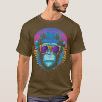 Guay Hipster Monkey Primate Jungla Safari Zoo Anim