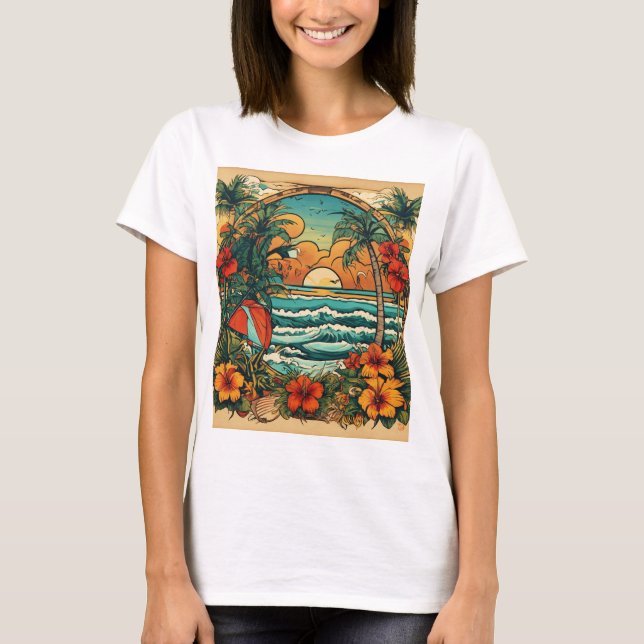 Camiseta Guay Horse Design (Anverso)