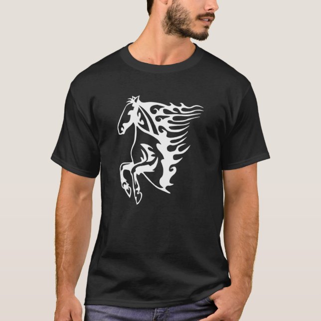 Camiseta Guay Horseback Riding Equestrian Horse Design (Anverso)